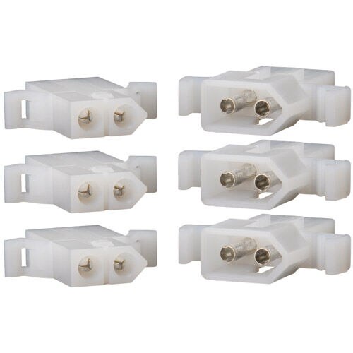 Molex 2Pin Connector Kit 0.093" 3 Sets